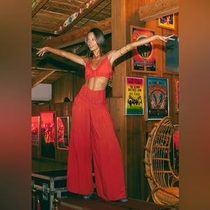 Jens Pirate Booty Clemence Trousers - Persimmon Pants